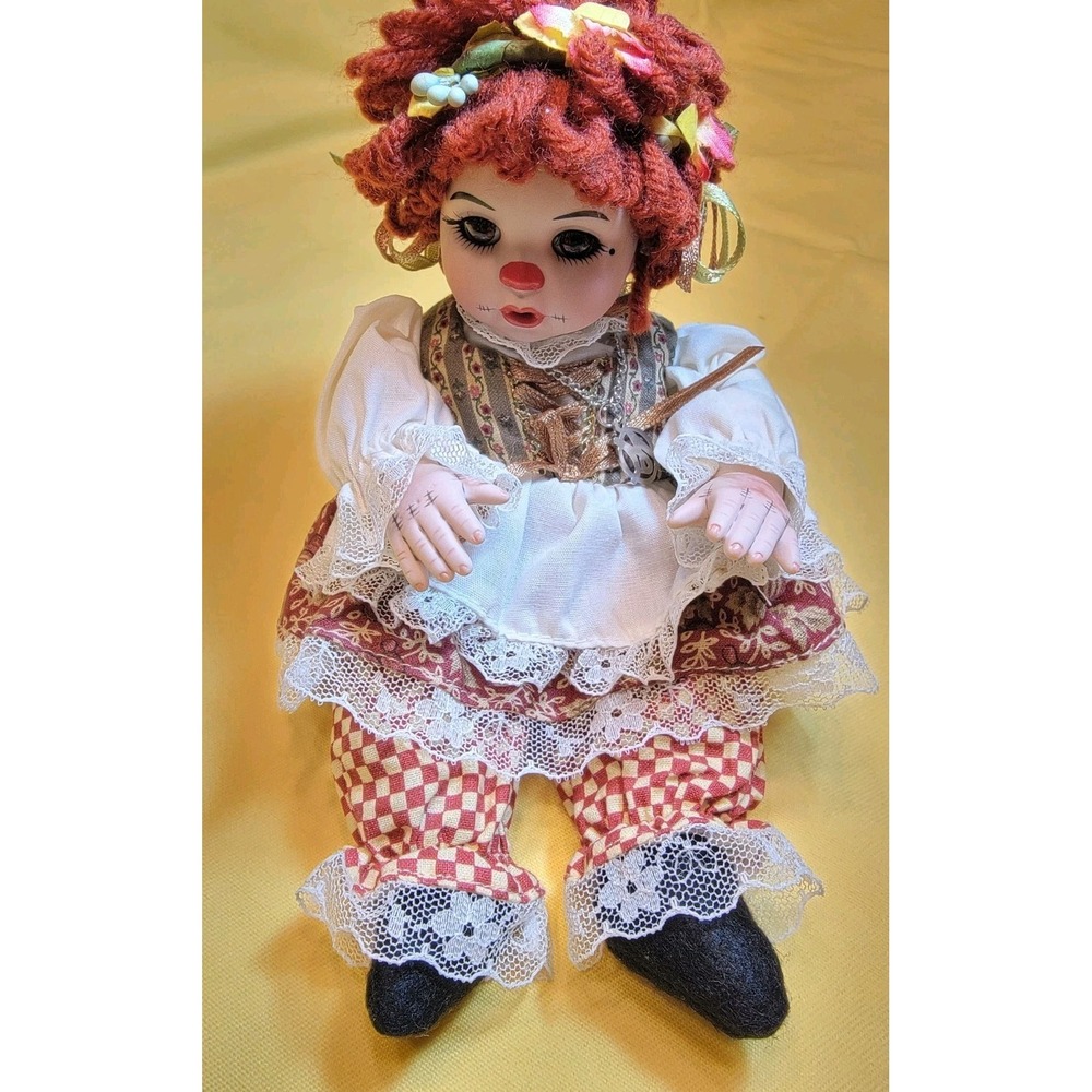 Marie Osmond Rag A Muffin Cinnamon Streusel Porcelain Doll Tiny Tot
